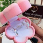 Aliança de Namoro Samira Duo 2mm - Pronta Entrega - Anéis de Brinde